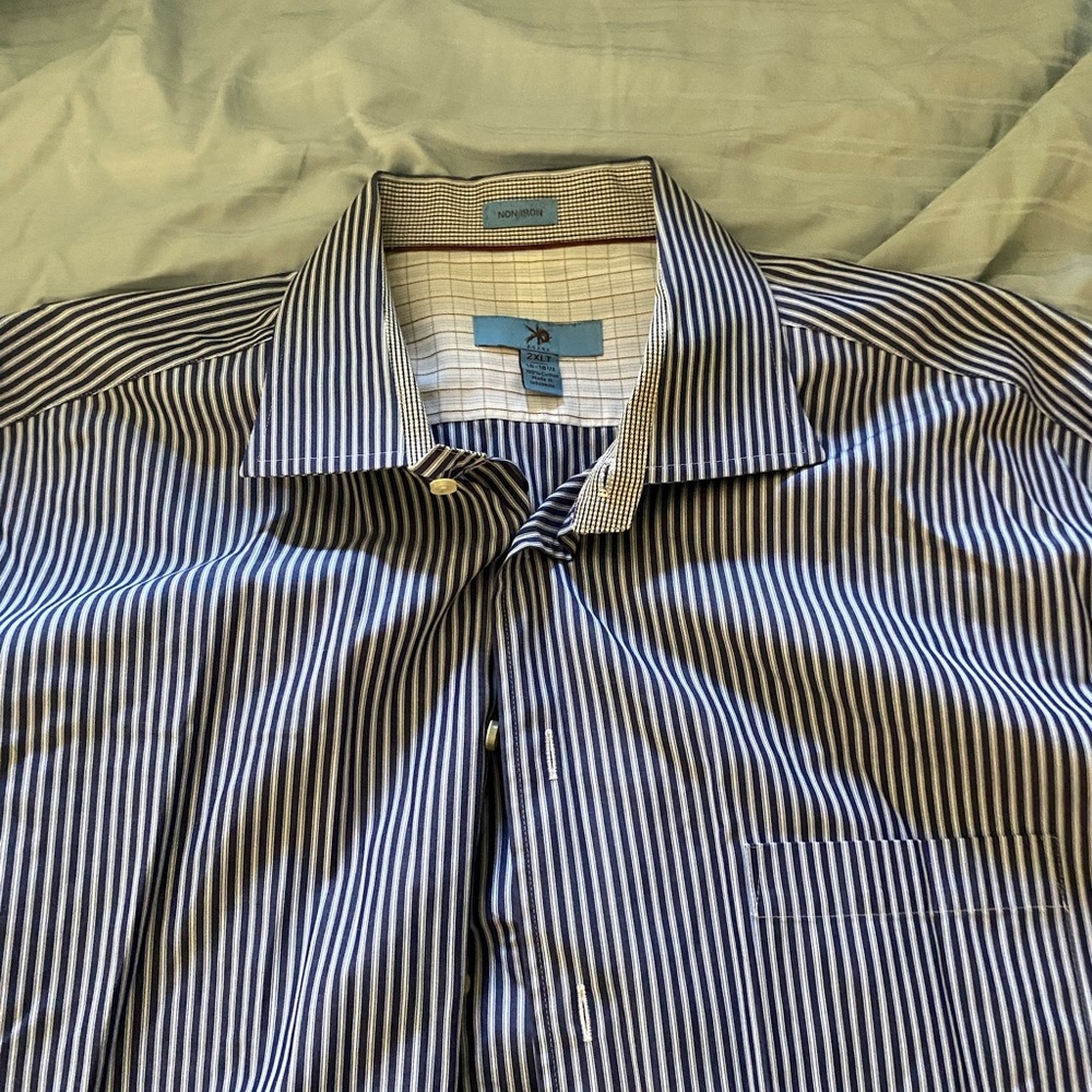 Coara non iron Mens XXL button down